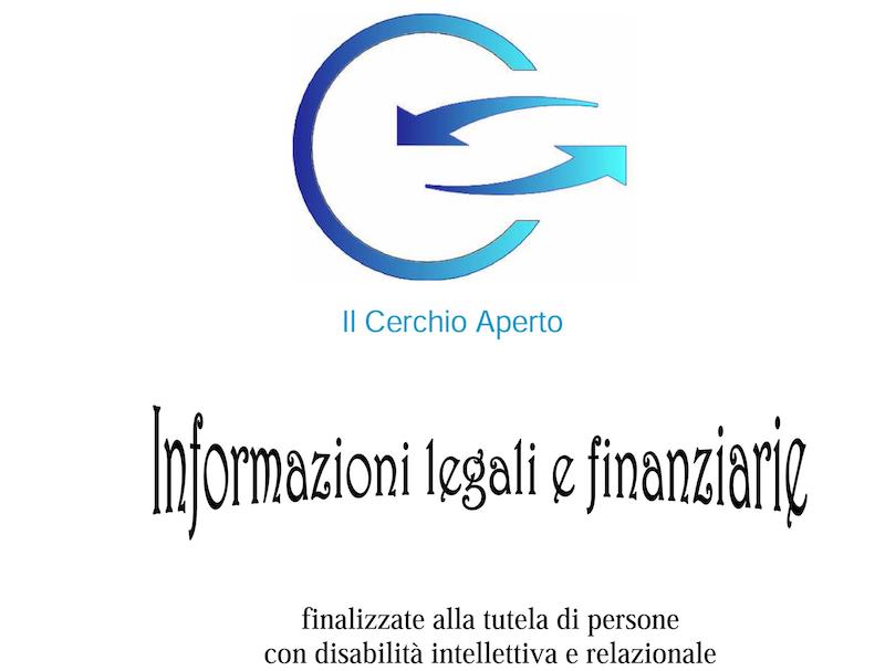 Informazioni legali e finanziarie finalizzate alla tutela di persone con disabilità